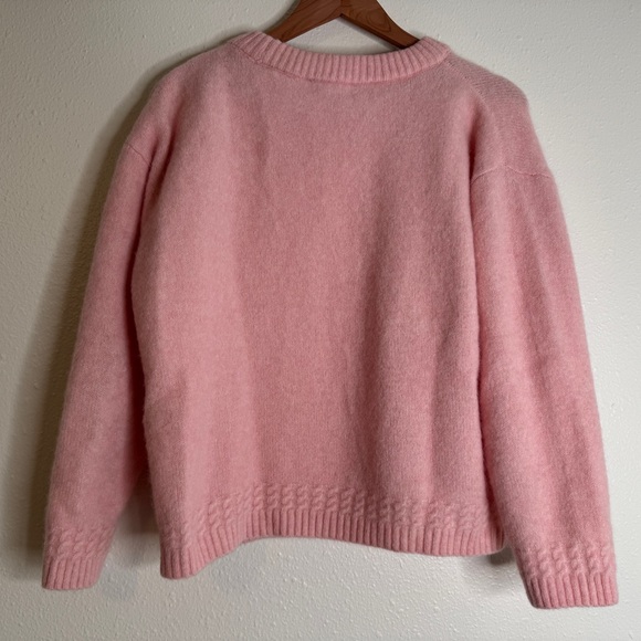 Sezane Blush Pink Amiel Jumper Sweater - Picture 5 of 6